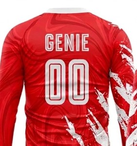 Ensemble de tenue de football de haute qualité, couleurs personnalisées, logo, 100% coton, col en V, taille élastique, manches courtes, séchage rapide, unisexe, adultes - Product Image 3