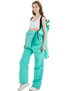 High Performance One Piece <b>Women</b> Ski Suit Waterproof Breathable Snow Winter <b>Thermal</b> Cold Weather Snowboard Suit Outerwear - Product Image 4