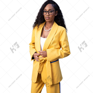 Sigma | Gama |   Blazer universitaire personnalisé avec broderies Rhu pour sororité, uniforme tendance pour collège, blazer de sororité - Product Image 5