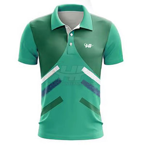 Vêtements de sport légers en polyester respirant avec impression de logo personnalisée de haute qualité, uniforme de cricket pour adultes, service OEM - Product Image 4
