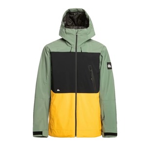 Veste de ski unie pour homme, style urbain, couleur unique, tenue tendance, qualité supérieure, pour snowboard, ski et pluie - Product Image 1