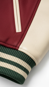 Professional Winter Varsity <b>Jacket</b> Hooded Unisex Front Logo Embroidery Patches Viral Street Style Oversized High School - Product Image 5