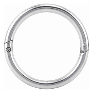 Anillos Nasales de Acero Inoxidable Premium para Ganado, Anillos Nasales Resistentes y Duraderos para Toros y Vacas, Cría Confiable - Product Image 1