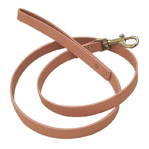 Eco Friendly Leather <b>Dog</b> <b>Leash</b> With Heavy Duty Hardware For Long Lasting Outdoor Walking And Training - Product Image 1