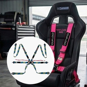 Arnés de Seguridad para Carreras TBRACING ULTRA-D OEM ODM Personalizado de 2 Pulgadas FIA 8853-2016 de 6 Puntos, Patente de Taiwán, Alta Resistencia, Integrado - Product Image 1