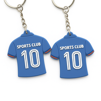 Accessoires de sac à main personnalisés BSCI/ISO, pendentif de voiture, football de soccer personnalisé, porte-clés en silicone souple 3D en caoutchouc PVC