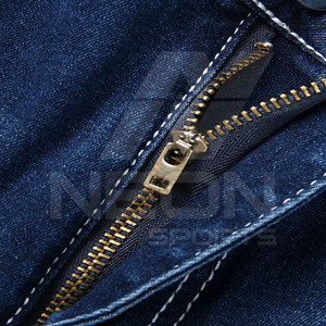 Jeans de Mezclilla para Hombre, Corte Slim Fit, Pierna Recta, Lavado Oscuro, Algodón de Peso Medio, Estilo Casual, para Otoño - Product Image 6