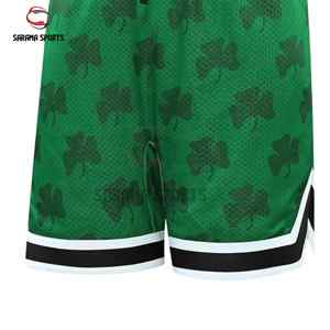 กางเกงบาสเก็ตบอลผู้ชายแท้ สไตล์ลำลองแบบสั่งทำพิเศษ ขอบเอวยางยืด ผลิตจากโพลีเอสเตอร์ - Product Image 6