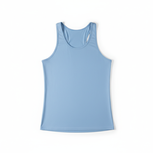 Camiseta Deportiva Personalizada para Hombre, Estilo Racerback, de Alta Calidad, Holgada, de Color Sólido, Sin Mangas, para Gimnasio, Hecha de Tela de Algodón - Product Image 5