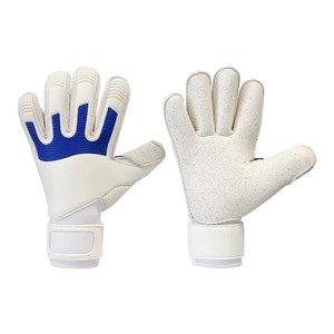 Football Goalkeeper Gloves PU <b>Half</b> Finger Non <b>Slip</b> Breathable Quick Drying Adjustable Wrist Strap Hook Loop Closure Unisex - Product Image 4