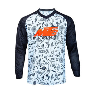 Jersey de Motocross de Poliéster para Hombre, Jersey de Carreras con Logotipo Personalizado, Equipo de Motocross al por Mayor - Product Image 1