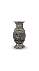 แจกันดอกไม้แกะสลักลายดอกไม้สวยงาม ขนาด 10.5 นิ้ว - Product Image 2