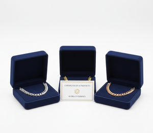 Cadena Cubana de Plata de Ley 925 para Hombre, Rodio, 16-28 Pulgadas, Longitud Personalizada, 92.5% de Pureza, Certificada por Terceros, MOQ 30g - Product Image 2