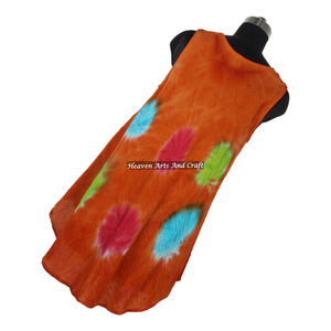 Nouvelle collection été : Robe longue ample tie-dye, idéale comme robe de plage ou de nuit, robe parapluie pour femme - Product Image 1