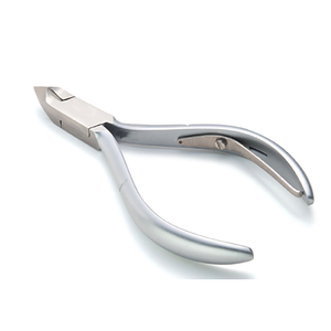 Coupe-ongles professionnel en acier inoxydable, lame plate droite, pointe aiguisée, pince à cuticules, pour doigts, bébés et adultes, style luxueux - Product Image 1