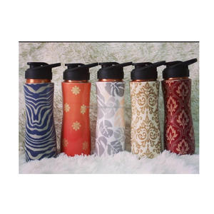 Bouteille d'eau ayurvédique écologique de qualité supérieure finition mate flacon en cuivre étanche Durable pour les voyages sportifs ébullition Applicable - Product Image 2