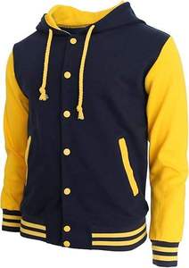 Veste d'hiver pour homme de style universitaire haut de gamme, logo personnalisé, style collège, tissu durable, coupe-vent, imperméable, respectueux de l'environnement - Product Image 2