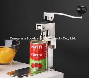 Cast Iron Manual <b>Table</b> Can Opener with Plated Steel Base for Cans up to 9.5-11 Inch <b>Tall</b> Heavy Duty For Can Height up to 9.5-11 - Product Image 2