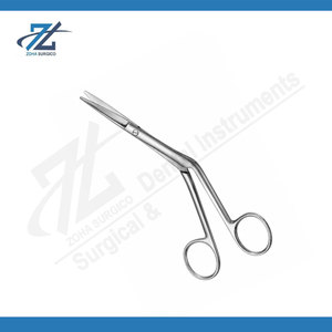 Ciseaux Sinus, Ciseaux Chirurgicaux Endoscopiques ORL, Instrument de Coupe de Tissus Nasaux en Acier Inoxydable de Qualité, Fabricant Pakistan - Product Image 3