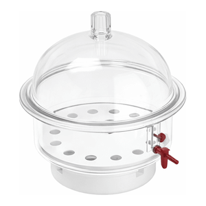 Ensemble d'égouttoirs en polycarbonate Azlon PC avec plaque en céramique pour le séchage et le stockage d'échantillons de laboratoire - Product Image 1