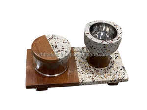 ชุดของขวัญวันอีดสุดหรูจากอินเดีย สำหรับตกแต่งบ้านสไตล์อาหรับ เตาเผาบาคูร์เรซิ่นอีพ็อกซี่สุดหรูพร้อมไม้ธรรมชาติ - Product Image 4