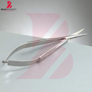 กรรไกรตัดเล็บสปริงแอคชั่นปักลายแบบใหม่ปี 2026 คมพิเศษ โค้งรัสเซีย สำหรับตกแต่งเล็บและตกแต่งคิ้ว - Product Image 6