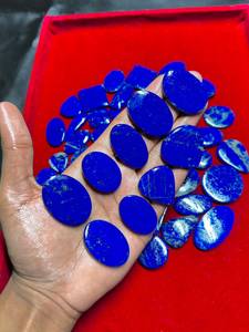 Cabochon en Lapis Lazuli Vert Lisse Naturel Semi-Précieux Guérison Artisanale Vente en Gros Toutes Tailles Prix de Gros - Product Image 3