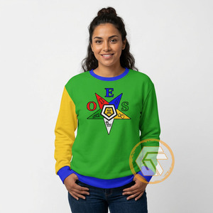 Sudadera Personalizada de Alta Calidad para Mujer, Bordada con el Símbolo de la Estrella del Este, de Algodón Sólido, Informal, para Invierno/Otoño, Ropa Griega - Product Image 1
