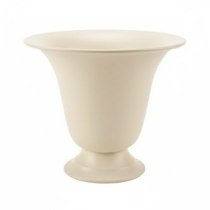 Urne de jardin en résine de style antique en cuivre avec base carrée, jardinière extérieure pour la décoration de fleurs et de plantes vertes, urne de jardin faite à la main - Product Image 2
