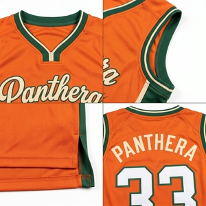 Ensemble d'uniformes de basketball rétro personnalisés pour hommes, 100 % polyester, imprimé par sublimation, séchage rapide, saison estivale, OEM disponible - Product Image 4