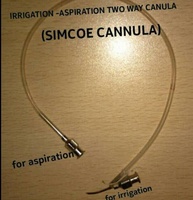 Simcoe 166 aspiration régulière canule d'irrigation et d'aspiration ophtalmique produit d'instruments d'optique