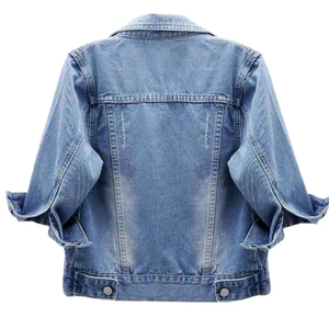 Veste en jean pour homme sur mesure - Imperméable, coupe-vent, respirante, style streetwear décontracté d'hiver, polyester/coton de haute qualité - Product Image 3