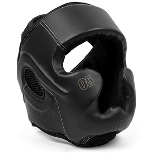 ราคาขายส่ง RTS ชุดป้องกันศีรษะสำหรับคิกบ็อกซิ่ง ทำจากหนัง PU แบบสั่งทำพิเศษ ป้องกันปากและศีรษะ สำหรับเยาวชน ชุดป้องกันศีรษะสำหรับชกมวยและคาราเต้ รุ่น AI-HG-24 - Product Image 2