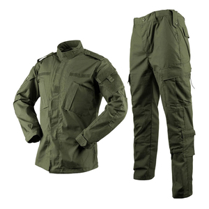 Chemise de garde de sécurité personnalisée de haute qualité avec pantalon, logo personnalisé, coton, polyester, doublure légère, uniforme de garde unisexe - Product Image 1