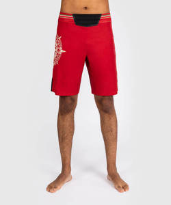 Shorts de boxe MMA, karaté et thaïlandaise unisexes en soie, légers, respirants, à séchage rapide, avec logo personnalisé par transfert thermique, pour adultes, vente en gros - Product Image 1