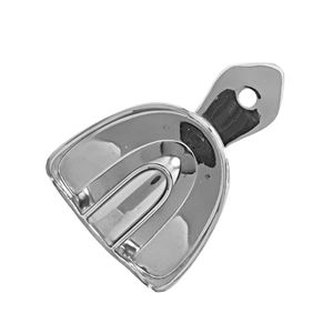 Plateaux d'empreinte dentaire de haute qualité en acier inoxydable, instruments de dentisterie antérieure, outils orthopédiques, plateau d'empreinte - Product Image 5