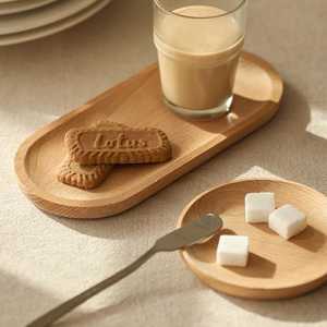 Handmade Acacia Wood <b>Square</b> Serving Tray Handles | Classic Dishwasher Safe Durable | <b>Coffee</b> <b>Table</b> Kitchen Decor Ottoman Tray - Product Image 2