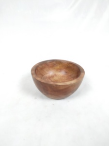 Tazón Redondo de Madera de Acacia al por Mayor en Tamaño Grande con Acabado Natural, Tazón para Servir Ensaladas - Product Image 2