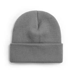 Unisex Solid Color Beanie Hat 100% Acrylic Cuffed <b>Winter</b> <b>Cap</b> Casual Wear for Adults 56-58CM Head Circumference - Product Image 5