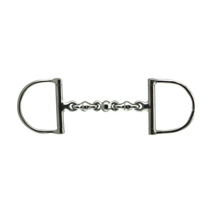 Mors de cheval de qualité professionnelle en acier inoxydable, équipement d'équitation métallique durable pour l'entraînement, le contrôle et la communication - Product Image 5