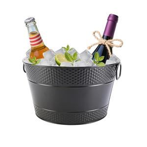 Seau en cuivre traditionnel de qualité supérieure fait à la main pour la cuisine, l'extérieur et la salle de bain - Style camouflage écologique et économique - Product Image 2