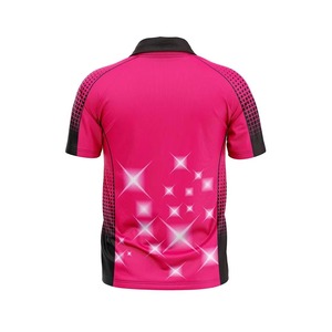 ชุดยูนิฟอร์มคริกเก็ตแบบกำหนดเอง พิมพ์ลายด้วยความร้อน เสื้อแขนสั้น ชุดทีม ระบายอากาศ แห้งเร็ว ผ้าคุณภาพสูง ปี 2026 - Product Image 3