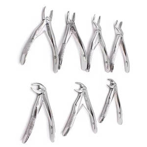 คีมถอนฟันสแตนเลสสตีลจาก Surgical Sources Industries คีมถอนฟันแบบใช้มือ ด้ามจับแบบมีลาย  เครื่องมือผ่าตัด - Product Image 1