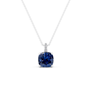 Collier en argent 925 avec diamant de laboratoire pour femme, certifié IGI, RJC, ODM, OEM, fabricant éthique de bijoux fins, vente en gros NK706689 - Product Image 1