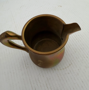 Pichet à crème en céramique irisée Lusterware, petit pichet à sirop décoratif, mini-carafe, finition émail brillant Regency Glam - Product Image 4