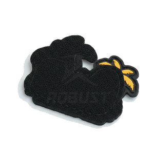 PVC Rubber <b>Sew</b>-<b>On</b> <b>Patch</b> Simple Design Soft Material Smooth Edges Easy Apply Clean Finish Standard Shape Customizable Lightweight - Product Image 2