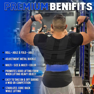 Ceinture de Soutien pour Musculation Robuste – Idéale pour l'Entraînement Quotidien et la Musculation - Product Image 4