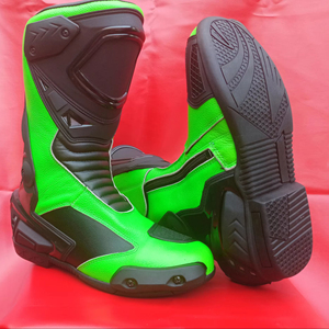 Botas de Motocicleta de Cuero para Hombre, Impermeables, para Carreras, Deportes y Turismo, con Logotipo y Color Personalizados - Product Image 1