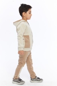 Wholesale Customized Solid Fleece Kids Clothing Sets Cotton <b>Polyester</b> <b>Tracksuit</b> for Boys & Girls All Ages with Custom Logo - Product Image 2