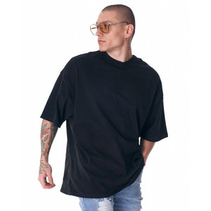 เสื้อยืดผู้ชายไซส์ใหญ่ขายส่ง พิมพ์โลโก้ตามสั่ง ผ้าฝ้ายแท้ 100% แขนสั้น เสื้อยืดเปล่าไซส์พลัสสำหรับผู้ชาย - Product Image 4